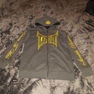 Boys Tap Out Zip Up Hoodie